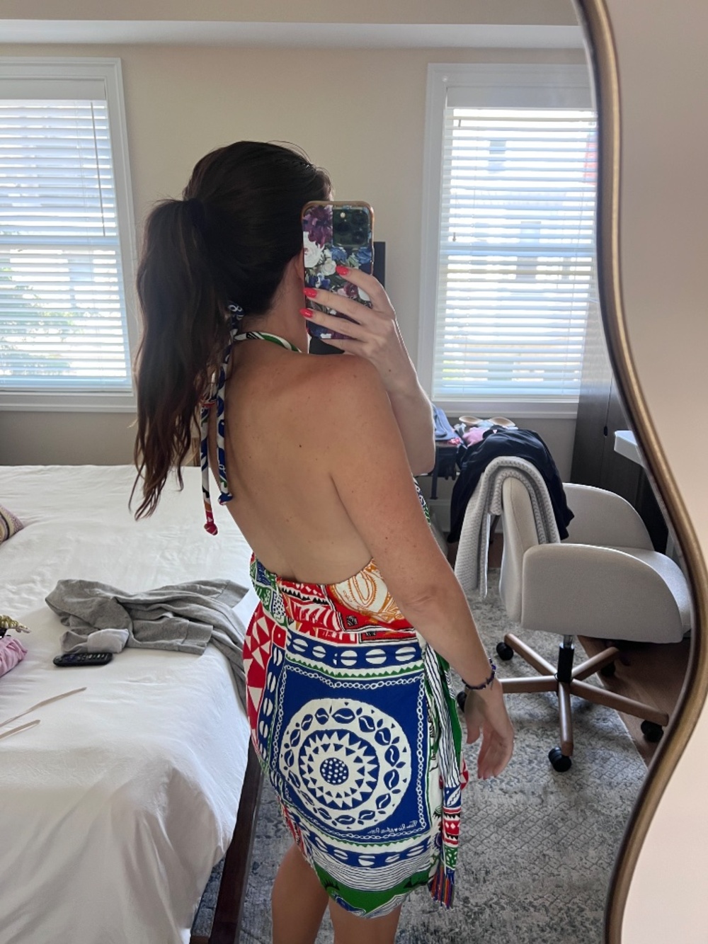 Farm Rio Colorful Print Mini Dress - Picture 4 of 8